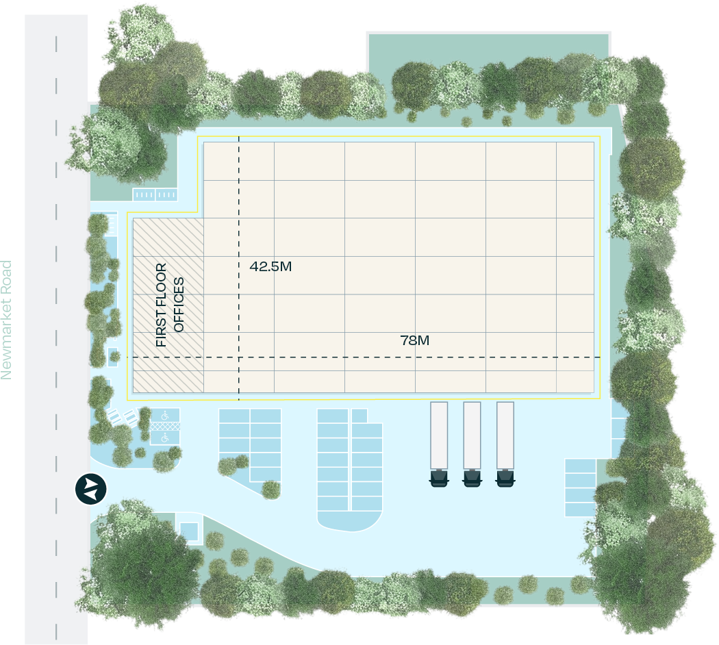 Depot Cambridge site plan